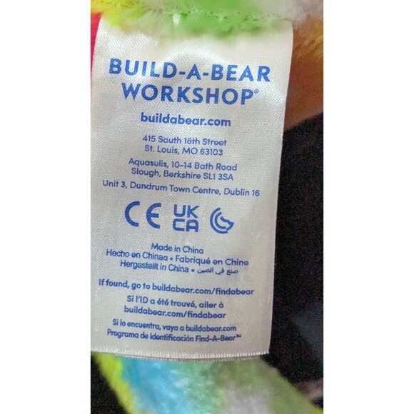 Build A Bear Kids Colorful Cat Unicorn Stuffed Animal Rainbow Kittycorn 16" - Picture 6 of 7